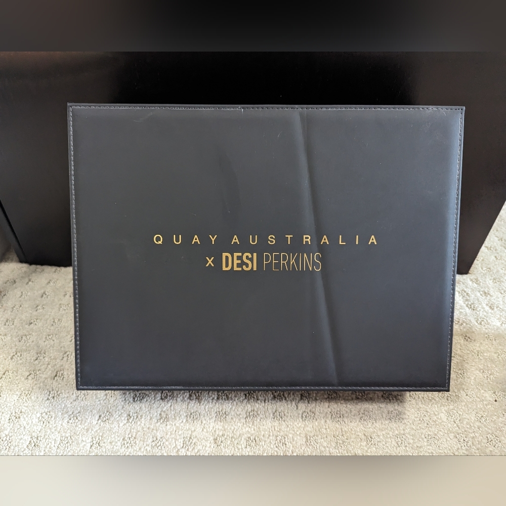 Bundle & collectors case of Quay Australia x Desi Perkins sunglasses 8 pairs
